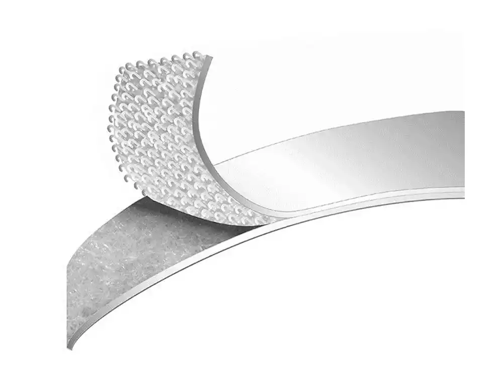 [175210] Cinta de cierre adhesiva plico velcro blanco macho 50 mm x 25 m