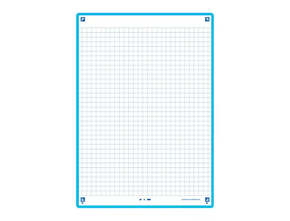 [175894] Ficha de revision oxford flashcards 2.0 148x210 mm 250 g cuadricula 5mm color turquesa paquete de 30