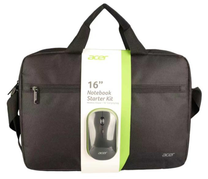 ACER Bolsa + Raton STARTER KIT / Bolsa 16" Y Raton inalámbrico