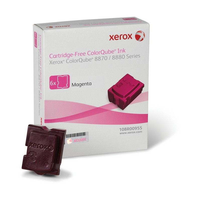 [14501] [108R00955] XEROX ColorQUBE8870 Cartucho tinta solida Magenta6 barras