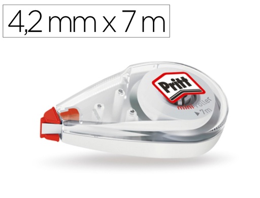 [79041] Corrector pritt roller mini 4,2 mm x 7 mt