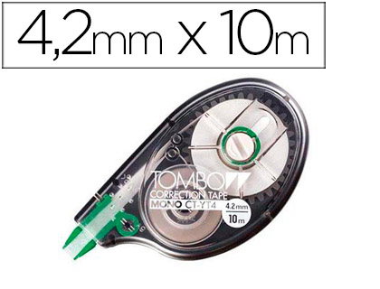 [58627] Corrector tombow mono ct-yt4 cinta 4,2 mm x 10 mt en blister