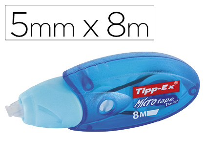 [44329] Corrector tipp-ex micro tape twist 5 mm x 8 mt
