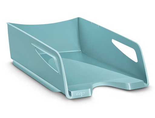 [163358] Bandeja sobremesa cep riviera plastico maxi color verde agua 387x265x115 mm