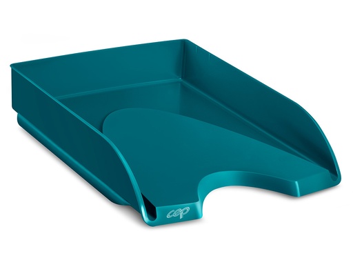[163356] Bandeja sobremesa cep riviera plastico color esmeralda 348x257x66 mm
