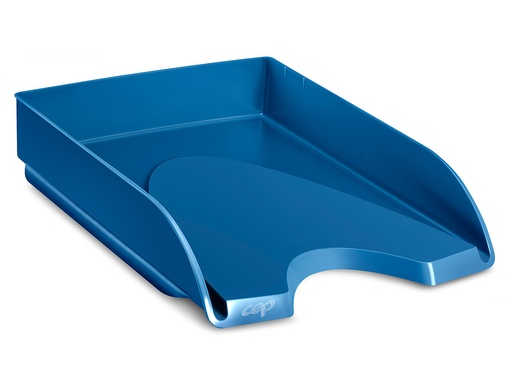 [163355] Bandeja sobremesa cep riviera plastico color azul porcelana 348x257x66 mm