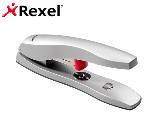 [166505] Grapadora rexel odyssey metalica capacidad de grapado 60 hojas usa grapas odyssey color plata