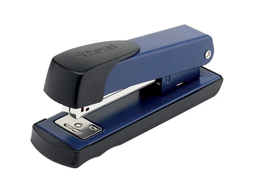 [166503] Grapadora rexel meteor metalica capacidad de grapado 20 hojas usa grapas 24/6 y 26/6 color azul