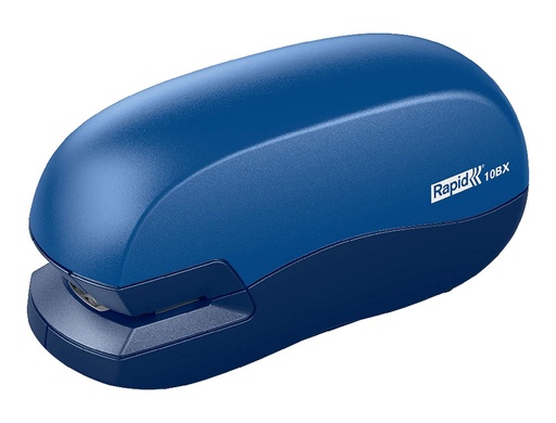 [166491] Grapadora rapid contactless 10bx plastico capacidad de grapado 10 hojas usa grapas 24/6 y 26/6 color azul