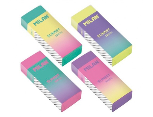 [163558] Goma de borrar milan nata 320 sunset colores surtidos