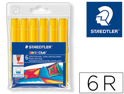 [72744] Rotulador staedtler color jumbo trazo 3 mm unicolor amarillo