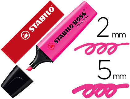 [153346] Rotulador stabilo boss fluorescente 70 magenta