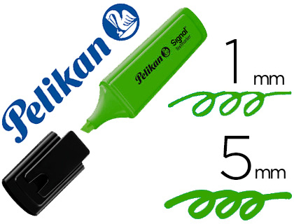 [152139] Rotulador pelikan fluorescente textmarker signal verde
