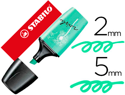 [150767] Rotulador stabilo boss mini pastel love pizca de menta