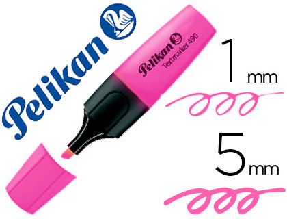 [90331] Rotulador pelikan fluorescente textmarker 490 rosa