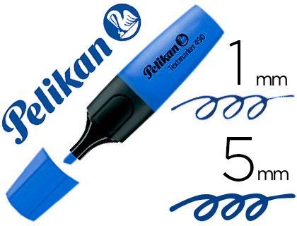 [90330] Rotulador pelikan fluorescente textmarker 490 azul