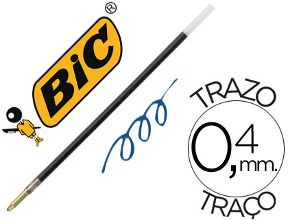 [77653] Recambio boligrafo bic peana pen desk azul