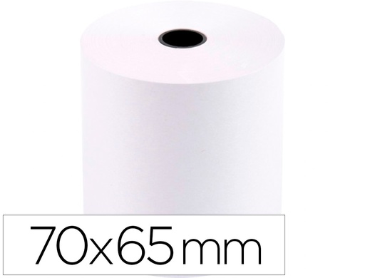 [12218] Rollo sumadora q-connect electro 70 mm ancho x 65 mm diametro sin bisfenol a