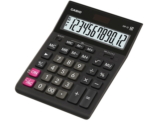 [170868] Calculadora casio gr-12-w sobremesa 12 digitos color negro