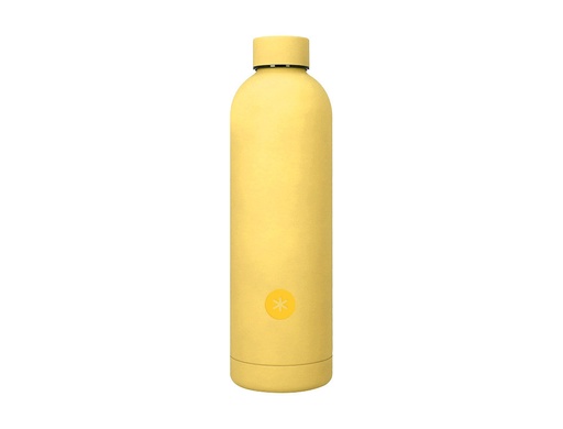 [169940] Botella portaliquidos antartik isotermica acero inoxidable libre de bpa color amarillo 750 ml