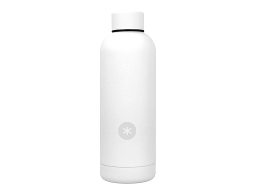[169928] Botella portaliquidos antartik isotermica acero inoxidable libre de bpa color blanco 500 ml