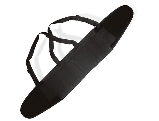 [160758] Cinturon antilumbago faru elastico con tirantes talla xl color negro