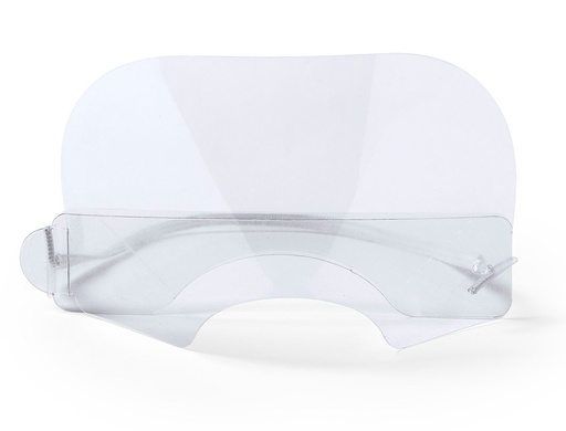 [159770] Pantalla protectora buconasal leiban con protector para barbilla material pet 17x8,5 cm