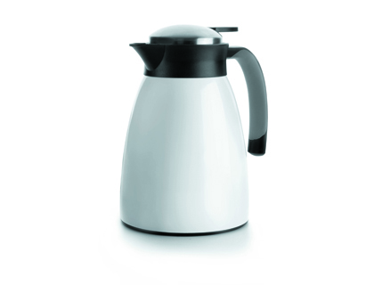 [155924] Jarra servidor termo lacor interior acero inoxidable color blanco 1l