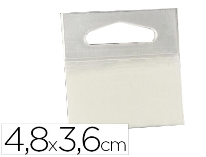 [72226] Colgador con adhesivo 3m hang tab 2180 rollo 1000 etiquetas48x36 mm