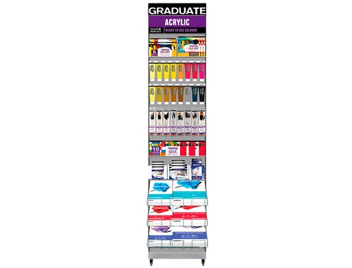 [164453] Expositor daler rowney bellas artes graduate pinturas contenido