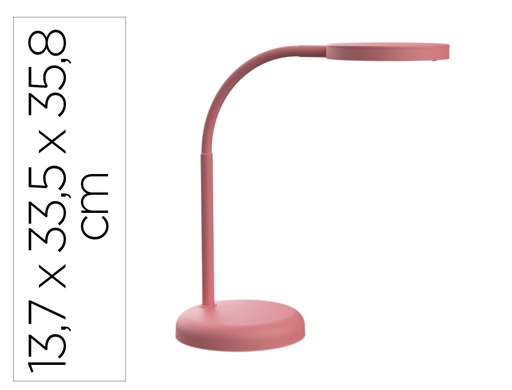[171835] Lampara de escritorio maul led joy color rosa 137x335x358 mm