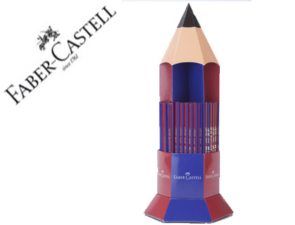 [73907] Lapices de grafito faber ecolapiz janus 2160 bicolor expositor 120 unidades
