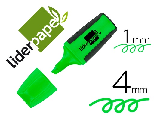[35815] Rotulador liderpapel mini fluorescente verde
