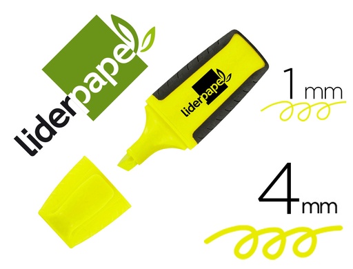 [35814] Rotulador liderpapel mini fluorescente amarillo
