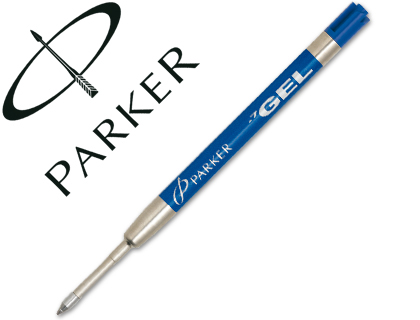 [34940] Recambio boligrafo gel parker azul