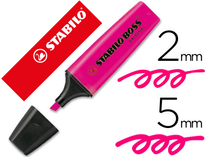 [22769] Rotulador stabilo boss fluorescente 70 rosa