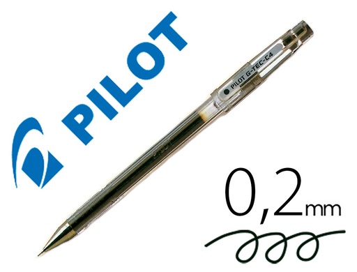 [20893] Boligrafo pilot punta aguja g-tec-c4 negro