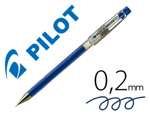 [20892] Boligrafo pilot punta aguja g-tec-c4 azul