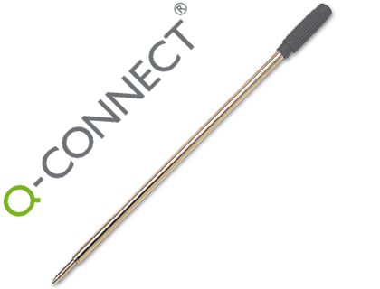 [18520] Recambio boligrafo q-connect tipo cross negro