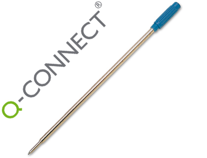 [17843] Recambio boligrafo q-connect tipo cross azul