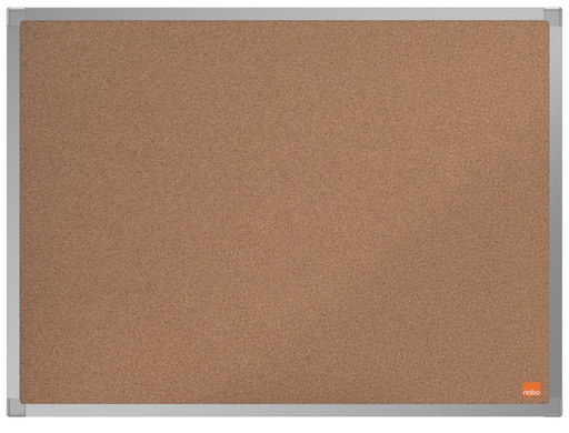 [241236] Pizarra corcho nobo essence marco aluminio 600x450 mm