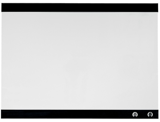 [241195] Pizarra blanca nobo magnetica con clip y accesorios 430x580 mm