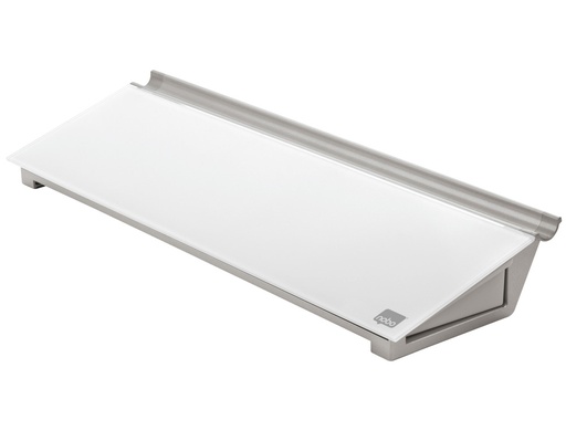 [241084] Bloc de notas sobremesa de cristal nobo diamond blanco 60x460x150 mm