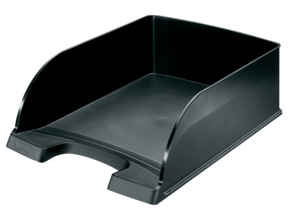 [240663] Bandeja sobremesa leitz plus jumbo opaca color negro 257x357x103 mm