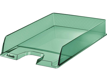 [153825] Bandeja sobremesa esselte plastico colour ice color verde 254x61x350 mm