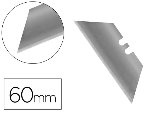 [77857] Repuesto cuter q-connect ancho para modelos kf16814/kf16815/kf16816/kf14835 cuchilla 18 mm lister 10 unidades