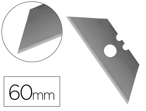 [26101] Repuesto cuter q-connect ancho para modelos kf10633/kf14624 cuchilla 18 mm blister 5 unidades