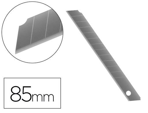 [17469] Repuesto cuter q-connect estrecho para modelos kf10631/kf00234/kf10940/kf10938/kf10934 cuchilla 9 mm blister 10 und