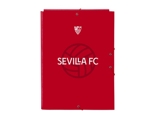 [238202] Carpeta carton folio gomas solapas safta sevilla f.c. corporativa