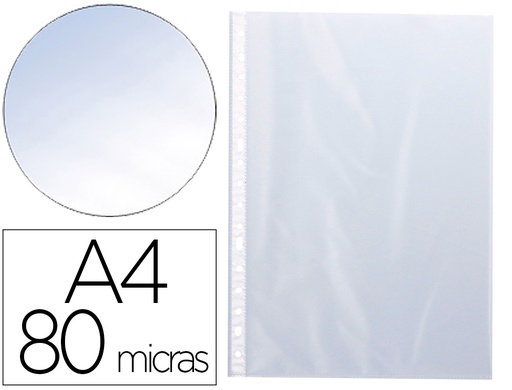 [156281] Funda multitaladro q-connect folio 80 mc cristal caja de 1400 unidades